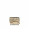 Carvela &apos;Bee Mini Cross Body&apos; Croc Print Bag For Female