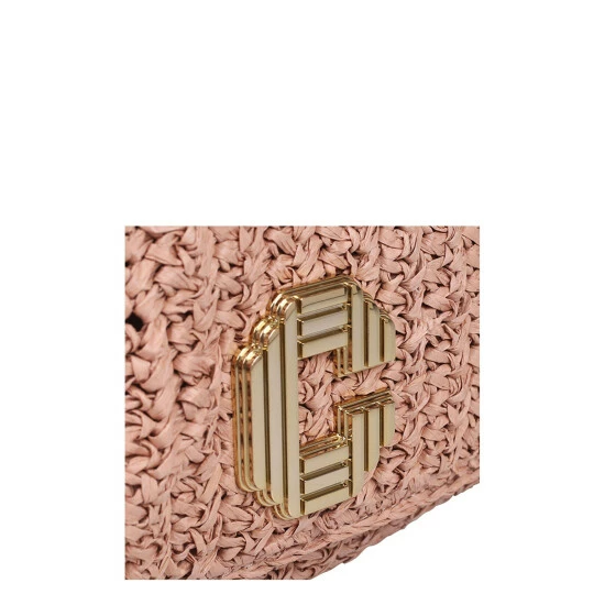 Carvela 'Signature C Raffia Cross Body' Bag For Female 6 Carvela 'Signature C Raffia Cross Body' Bag For Female - Image 4