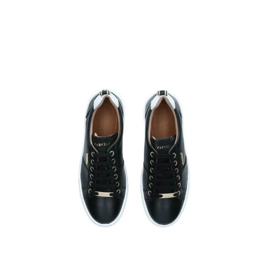 Carvela 'Jealous Lace Up' Leather Trainers For Female 4 Carvela 'Jealous Lace Up' Leather Trainers For Female - Image 2