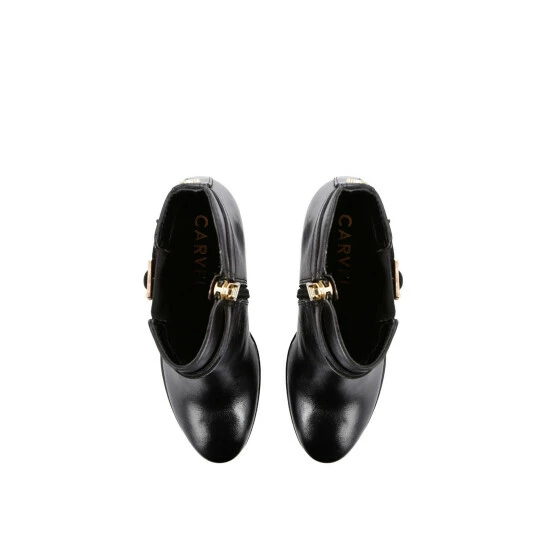 Carvela 'Silver 2' Leather Boots For Female 4 Carvela 'Silver 2' Leather Boots For Female - Image 2