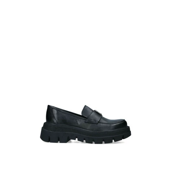 Carvela 'Triple C Loafer' Leather Flats For Female 3 Carvela 'Triple C Loafer' Leather Flats For Female