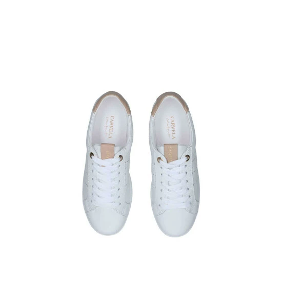 Carvela 'Cash Lace Up' Leather Trainers For Female 3 Carvela 'Cash Lace Up' Leather Trainers For Female - Image 2