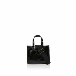 Carvela &apos;Icon Micro Shopper&apos; Patent Bag For Female