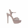 Carvela &apos;Catch Sandal&apos; Fabric Heels For Female