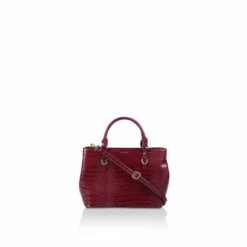 Carvela &apos;Mini Harlow Tote&apos; Croc Print Bag For Female -Cheap Carvela Store unnamed file 512