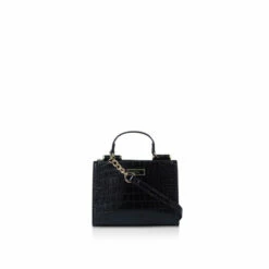 Carvela &apos;Jessica Mini Tote&apos; Croc Print Bag For Female