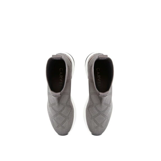 Carvela 'Chequerboard' Fabric Trainers For Female 4 Carvela 'Chequerboard' Fabric Trainers For Female - Image 2