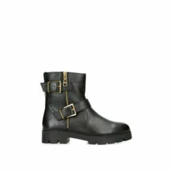 Carvela &apos;Bold Biker&apos; Leather Boots For Female